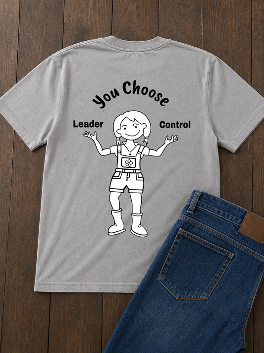 Men's T-Shirts: Leader - Control