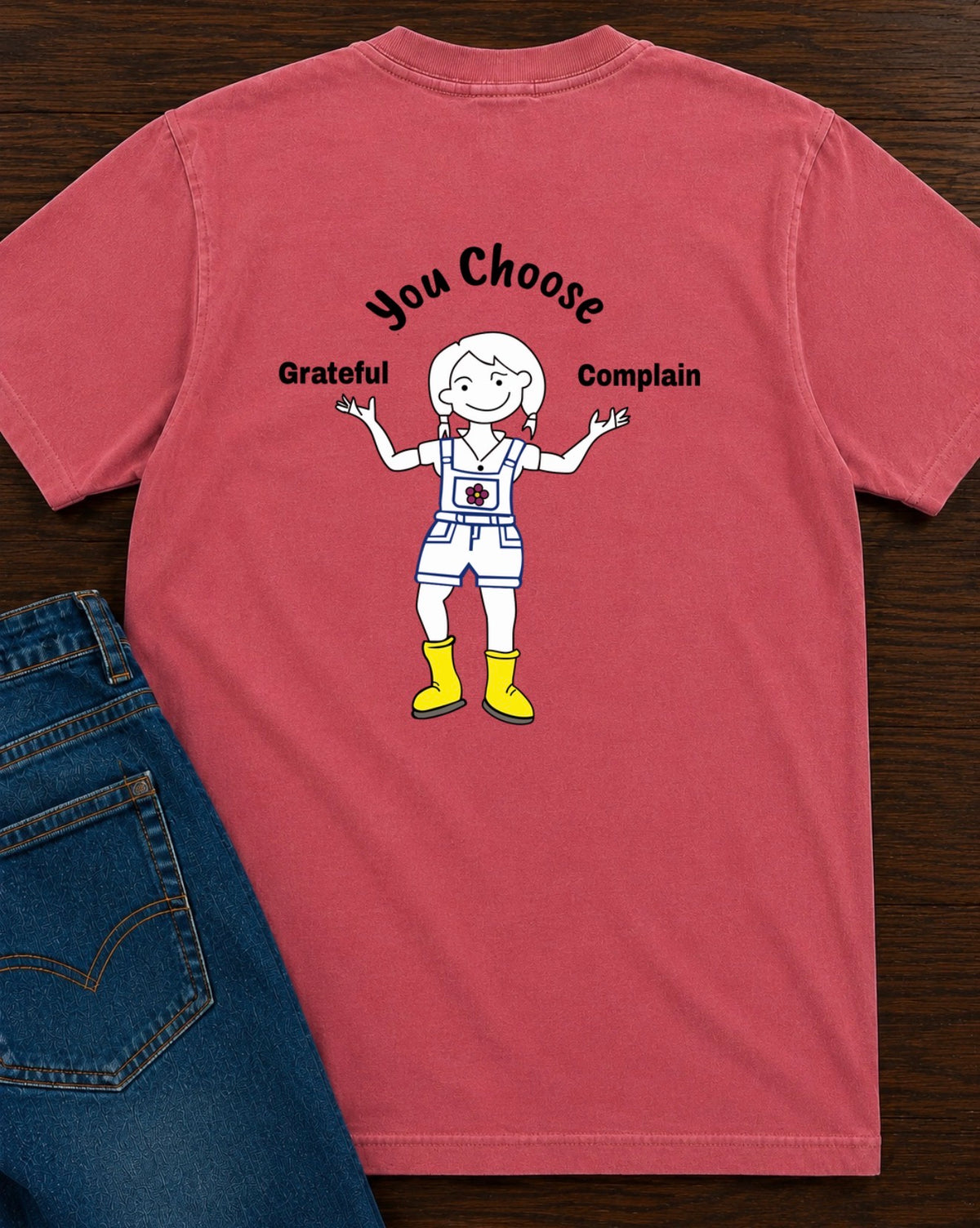 Men's T-Shirts: Be Grateful - Complain