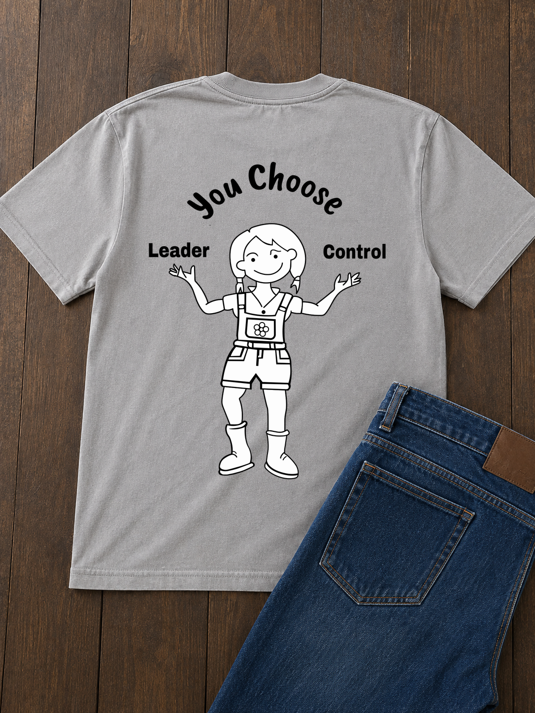 Men's T-Shirts: Leader - Control