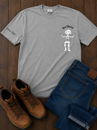 Men's T-Shirts: Leader - Control