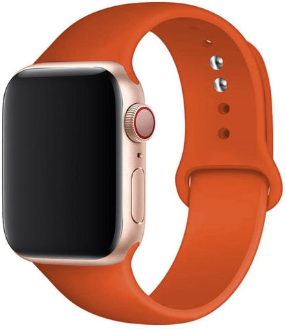 Silicone Strap Apple Watch Bands